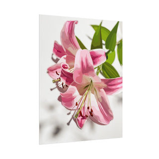 Lovely Lilies Art Print | Digital Art