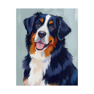 Bernese Mountain Dog Art Print