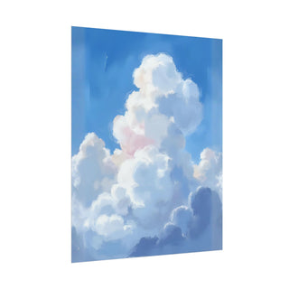 Cloudy Skies Art Print