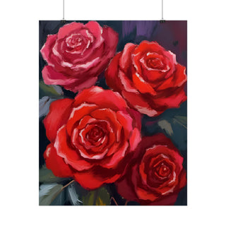 Red Roses Art Print