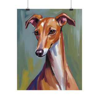 Italian Greyhound Dog Art Print