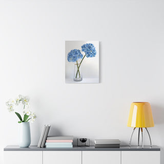 Hydrangea Bouquet Canvas Print | Digital Art