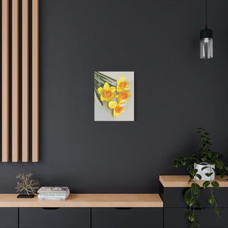 Daffodil Daydream Canvas Print | Digital Art