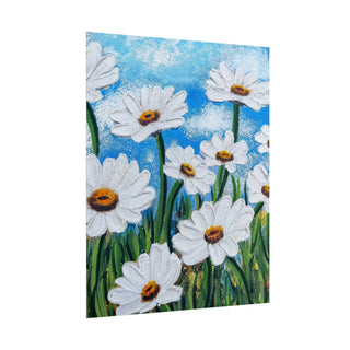 Daisy Daze Art Print | Acrylic Painting