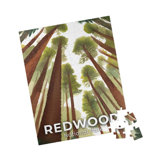 Redwood National Park Jigsaw Puzzle