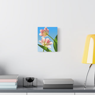 Tulip Garden Canvas Print | Digital Art