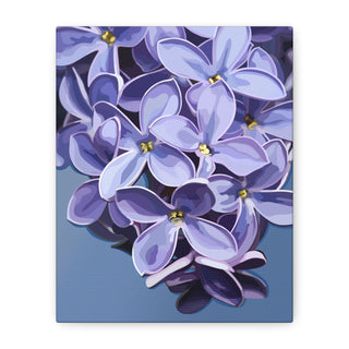Lavender Haze Canvas Print | Digital Art