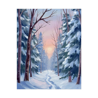Winter Woods Art Print