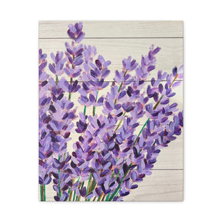 Lavender Lullaby Canvas Print | Acrylic Painting