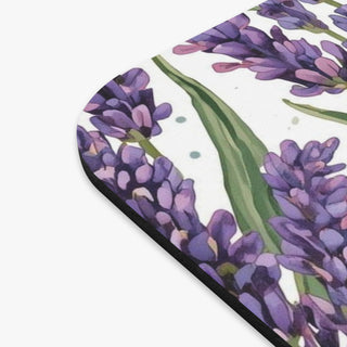 Lavender Sprigs Watercolor Floral Mouse Pad