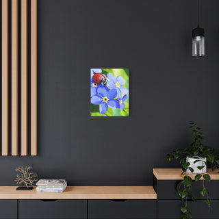 Ladybug Lullaby Canvas Print | Digital Art