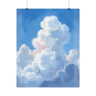 Cloudy Skies Art Print