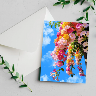 Cascading Blooms | Postcard