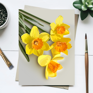 Daffodil Daydream | Postcard