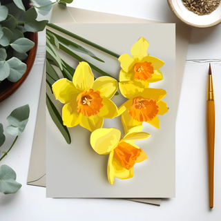 Daffodil Daydream | Postcard