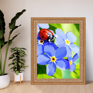 Ladybug Lullaby Art Print | Digital Art