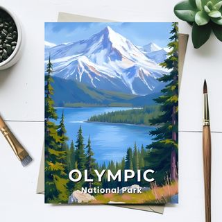 Olympic National Park Postcard