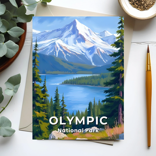 Olympic National Park Postcard