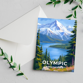 Olympic National Park Postcard