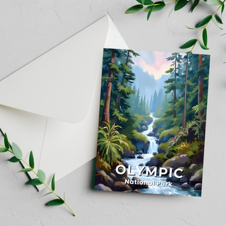Olympic National Park Postcard