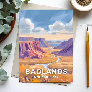 Badlands National Park Postcard