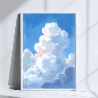 Cloudy Skies Art Print