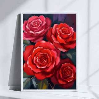 Red Roses Art Print