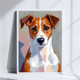 Jack Russell Terrier Dog Art Print