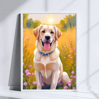 Labrador Retriever Dog Art Print