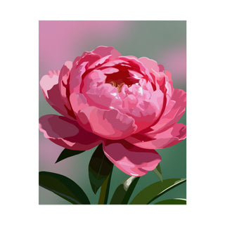 Peony Promise Art Print | Digital Art