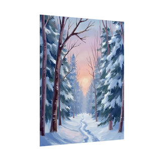 Winter Woods Art Print