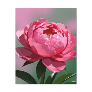 Peony Promise Canvas Print | Digital Art