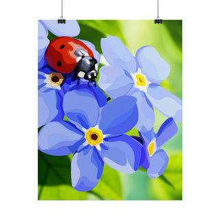 Ladybug Lullaby Art Print | Digital Art