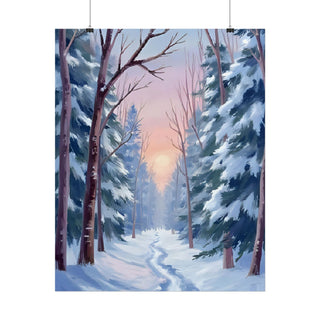 Winter Woods Art Print