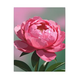 Peony Promise Canvas Print | Digital Art