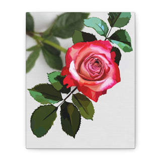 Simply Rosy Canvas Print | Digital Art