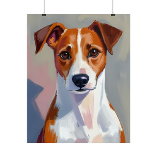 Jack Russell Terrier Dog Art Print