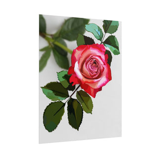 Simply Rosy Art Print | Digital Art
