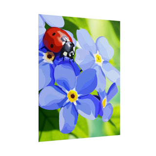 Ladybug Lullaby Art Print | Digital Art