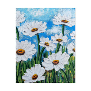 Daisy Daze Art Print | Acrylic Painting