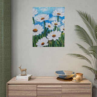 Daisy Daze Art Print | Acrylic Painting