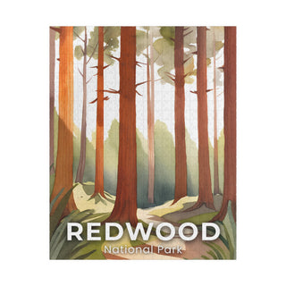 Redwood National Park Jigsaw Puzzle