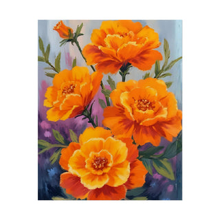 Merry Marigolds Art Print