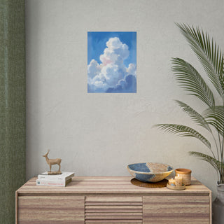 Cloudy Skies Art Print