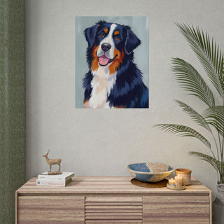 Bernese Mountain Dog Art Print