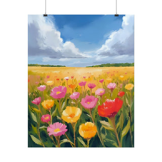 Wildflower Field Art Print