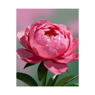 Peony Promise Art Print | Digital Art