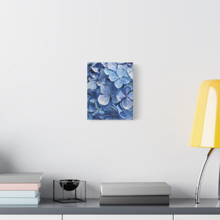 Blooming Blue Canvas Print | Digital Art