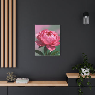 Peony Promise Canvas Print | Digital Art