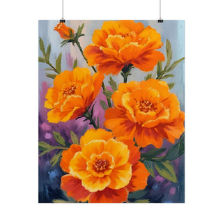 Merry Marigolds Art Print